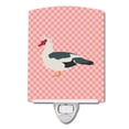 thumbnail image 1 of Carolines Treasures BB7864CNL Muscovy Duck Pink Check Ceramic Night Light, 1 of 1