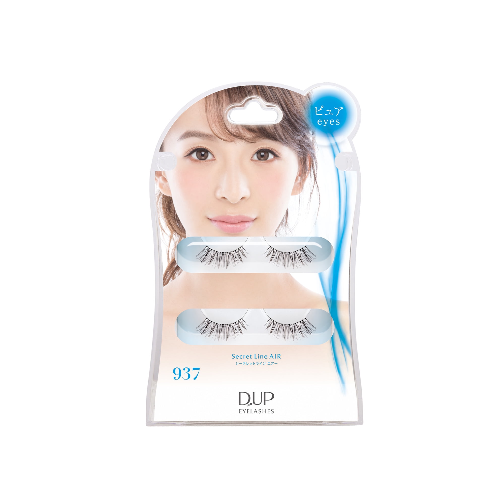 DUp False Eyelashes Secret Line Air 2 Pairs, 937