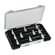 thumbnail image 3 of Caja de cebos Caja de aparejos de pesca Contenedor práctico Estuche compacto de doble cara para señuelos Negro, 3 of 9