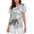 thumbnail image 1 of Spider-Man Women's Crew Neck Short Sleeve T-Shirt, 1 of 7