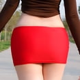 thumbnail image 6 of Women's Y2k Mini Skirt Sexy Bodycon Pencil Skirt Party Tight Hip Skirt Cocktail Dresses Mid Waist Dress Club Skirt, 6 of 6