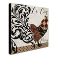 thumbnail image 3 of Trademark Fine Art "Roosters of Paris II" Canvas Art by Color Bakery, 3 of 4