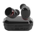 thumbnail image 1 of Auricular, auricular inalámbrico de inducción magnética portátil con linterna LED para gimnasio para entrenamiento para correr para deporte LHCER Descripción de la referencia, 1 of 7