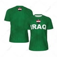 thumbnail image 2 of Unisex Iraq 3D Printed T-shirt Fans Mesh tshirt For Running Bike Soccer Tennis Fitness Sports Exclusive, 2 of 31