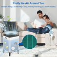 thumbnail image 2 of 400/400S Replacement Filter Set for Coway AIRMEGA Max2 400/400S 400(G) 400S(G) Air Puri-fi-er, High Efficiency Max 2 Green Partic, 2 of 7