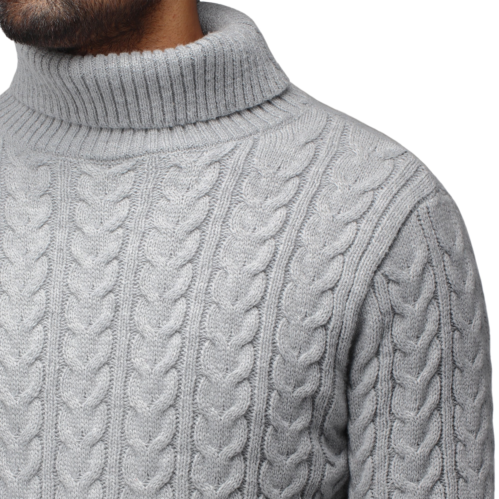 Xray Men's Cable Knit Cowl Neck Sweater In Sage Size Small : Target
