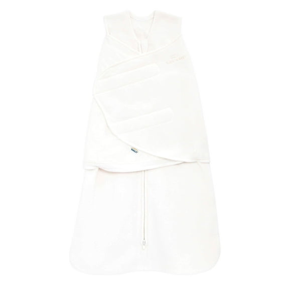 HALO SleepSack Swaddle, Micro-Fleece, Cream, Infant, Unisex, Small, 3-6 Months