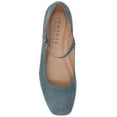 thumbnail image 4 of Journee Womens Carrie Wide Width Buckle Square Toe Mary Jane Dress Flats, Widths Available, 4 of 9