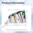 thumbnail image 5 of Cauagu Colorful Floral Jellyfish Pattern 1 Pcs Working Caps,Adjustable Working Hats Elastic Scrub Hats Nurse Scrub Cap Nurse Hats Elastic Tie Back Hats Unisex,One Size, 5 of 7