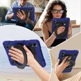 thumbnail image 5 of FJLBDE Case for Xiaomi Redmi Pad SE 11.0 inch 2023 with 360 Kickstand, Shoulder Strap Carrying Protective Cover, Navy Blue, 5 of 6