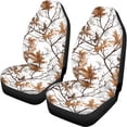 thumbnail image 5 of Pzuqiu Oak Leaves Durable Car Seat Covers, Auto Decor Easy to Install Fit for Sedans, 5 of 10