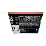 Oikos Triple Zero 15g Protein, 0g Added Sugar, Fat Free Peach Greek Yogurt Cup, 5.3 oz