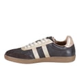 thumbnail image 3 of Diba True Women's To Paz Leather Zip-Up Sneaker (DarkBrown/DarkBrown/Gold, 9/40EU), 3 of 5