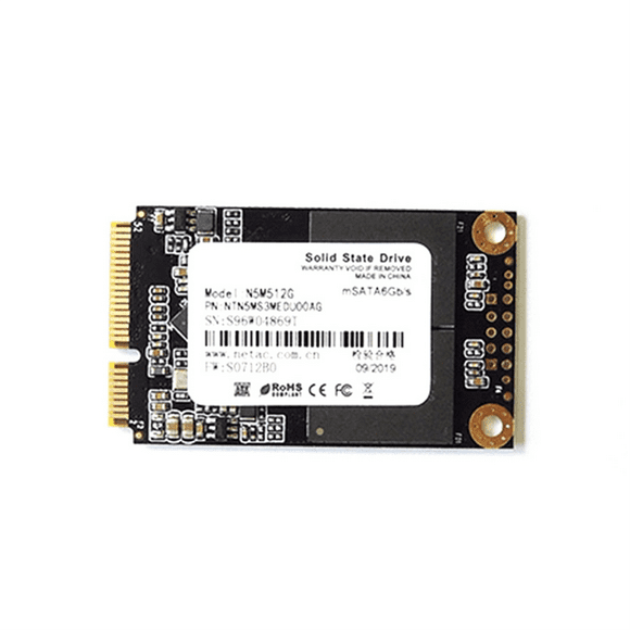 MSATA SSD Internal Solid State Hard Drive Mini SATAIII 6Gbps Hard Drive Disk for Laptop Desktop 512G