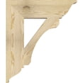 thumbnail image 3 of Ekena Millwork 6"W x 24"D x 28"H Legacy Traditional Rough Sawn Bracket, Douglas Fir, 3 of 4