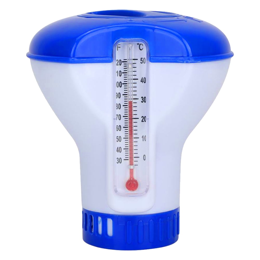 TBW Floating Swimming Pool Tablet Dispenser Applicator w/Thermometer (5 inch) Walmart Canada