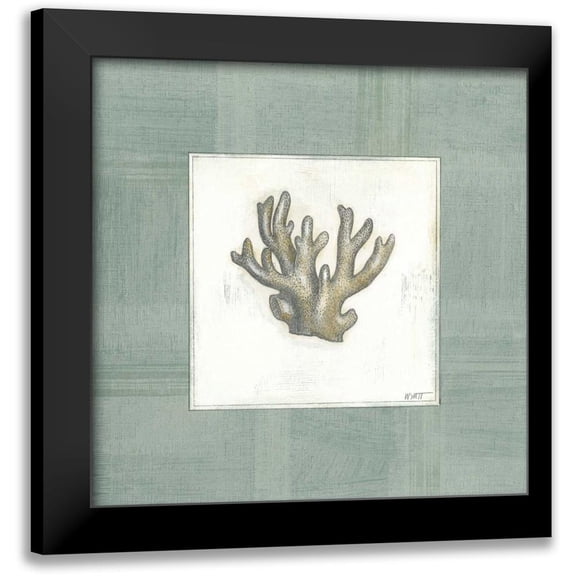 Wyatt Jr., Norman 12x12 Black Modern Framed Museum Art Print Titled - Sea Breeze IV