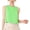 Mint Green, variant on T Shirts for Women Size Xl Checked Print Crew Neck Sleeveless Tank with Button Front Crop Top Casual Graphic Tees for Women