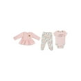 thumbnail image 2 of Baby Gear Infant Girl's Empire Waist Cardigan Sizes 0-24 Months 3 Piece Set, 2 of 2