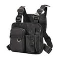 thumbnail image 2 of Bolsa de pecho para deportes al libre, práctica, multifunción, con correa de hombro ajustable, mochila frontal para correr, y actividades, 2 of 10