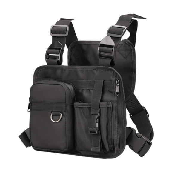 Milageto Outdoor Sports Chest Bag Multifunction Vest Bag for Fishing Exercise Workout