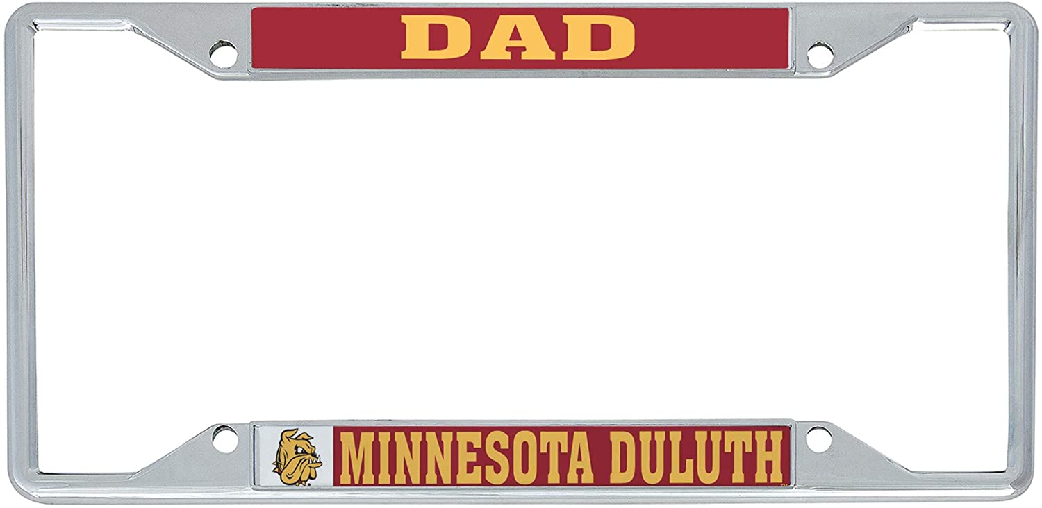 University of Minnesota Duluth UMD Bulldogs NCAA Metal License Plate