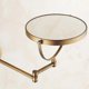 thumbnail image 2 of Antique Brass Wall Mounted Bathroom Mirror 8 Inch Round 3x Magnification 360 Degree Adjustable Makeup Mirror(gold), 2 of 5