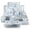 Blue-30 Piece(Service for 6), variant on 26-piece Marble Grey Square Dinnerware Sets Flora Porcelain Dinner Set For 6 Service 6wave & Dishwasher Safe Bpa Lead Cadmium Free