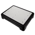 thumbnail image 1 of BRIGHTFUFU Mobility Step Platform for Seniors Durable Rectangular Plastic Stool Black 1Pcs, 1 of 8
