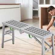 AIHOME Foldable Scaffolding Lift Foldable Scaffolding Lift Shelf With Carton Adjustable Height Ladder For Drywall Painting masterly