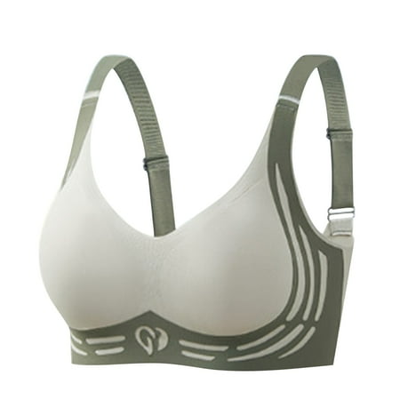Yubnlvae Sports Bras for Women ( Mint Green M-Xxl ) Super Gather Bra Soft Comfortable Gather Bra Wireless up Bra Lift Bra Women Lingerie Everyday Sports Bras