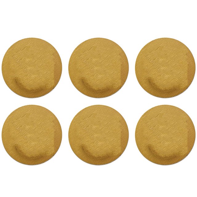 Set de 6 Piezas de Posplatos Redondos de 13 Pulgadas Mesa de Comedor No Resbaladiza Lavables Posplatos