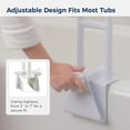 thumbnail image 4 of Drive Medical Bathtub Shower Grab Bar Safety Rail, Parallel, 4 of 8