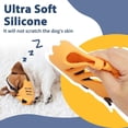 thumbnail image 6 of Frusde Dog Muzzle, Soft Silicone Breathable Cage Mouth Cover to Prevent Biting and Chewing, 6 of 7