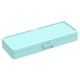 thumbnail image 2 of Hard Pencil Case,Snap Closure Hard Shell Stationery Organizer,0.86x7.8x2.9 Inch Plastic Pencil Storage Box,Large Capacity Multipurpose Utility Container,Portable Desktop Boxes for Office Supplies, 2 of 4