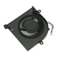 thumbnail image 4 of Ventilador de CPU y GPU de repuesto para MSI GS75 P75 MS 17G1 MS 17G2 BS5005HS U3I BS5005HS U3J Ventilador de refrigeración para computadora portátil de 4 pines y 5 V CC y 0,5 A, 4 of 12