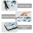 thumbnail image 4 of Herdesigns Butterfly Blue Floral Carrying Case for Nintendo Switch 2 with 20 Game Card Slots, Portable Travel Carry Case for Accessories and Console, 4 of 8