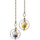 thumbnail image 2 of (jaune + Bleu) Pendentif Chat Chanceux, Pendentif De Rtroviseur Chat Chanceux, Ornement De Conduite De Voiture Cratif Et Mignon, Dcoration Intrieu, 2 of 5