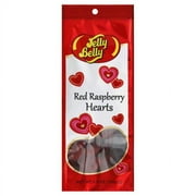 Jelly Belly Red Raspberry Hearts - 5.5-oz. Gift Bag