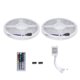 thumbnail image 4 of Tira de luz LED colorida de 10 m/32,4 pies con control remoto de 44 teclas 5050 RGB luz de tira ambiental infrarroja para boda enchufe AU 100-240 V, 4 of 10