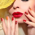 thumbnail image 3 of 40PCS Nail Art Cherry Ornament Stereo Rhinestone-Green Leaf Cherry Alloy Adepaton Uñas Postizas y Decoración, 3 of 5