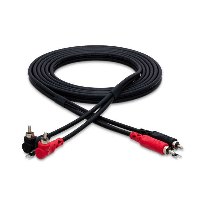 Cable de interconexión estéreo Hosa CRA-203DJ Dual RCA de 3 m