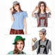 thumbnail image 3 of Sombrero Oktoberfest Tradicional Fieltro Disfraz Sombrero Disfraz Sombrero Sombreros Unisex Sombrero De Plumas Artificiales, 3 of 8