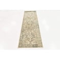 thumbnail image 2 of Unique Loom Tuareg Center Medallion Rug 2' x 6' Runner Beige/Green, 2 of 11