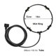 thumbnail image 2 of Pulverizador de ventilador de anillo de pulverización de baja presión negro, pulverizador de ventilador eléctrico para jardín y patio al aire libre, 2 of 2