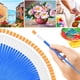 thumbnail image 5 of 100 piezas de pinceles de pintura, pinceles infantiles de cabeza plana para pintar manualidades detalladamente., 5 of 6