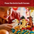 thumbnail image 4 of LEGO Spring Festival Galloping Horse Canvas Kids Building Toy - Year of The Horse Toy for Girls & Boys, Ages 10+ - Buildable Chinese New Year Decoration - Gift Idea for Birthdays & Families - 80119, 4 of 5