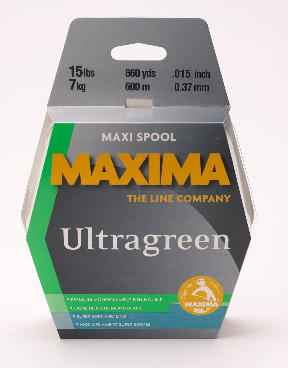 Maxima America 660 yd Maxi Spool Fishing Line, Green