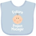 thumbnail image 3 of Inktastic Future Project Manager Occupation Boys or Girls Baby Bib, 3 of 4