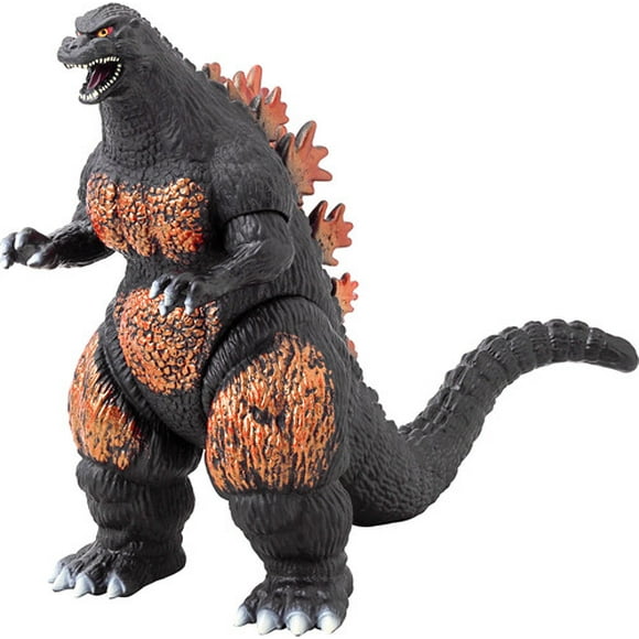 Godzilla Figurine Kaiju de Luxe en Vinyle Souple Godzilla Brûlant